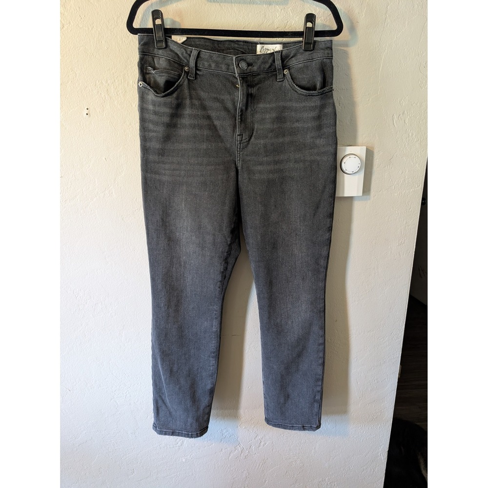 Cosmic Blue Love Black Straight Leg jeans Size 31 womens
